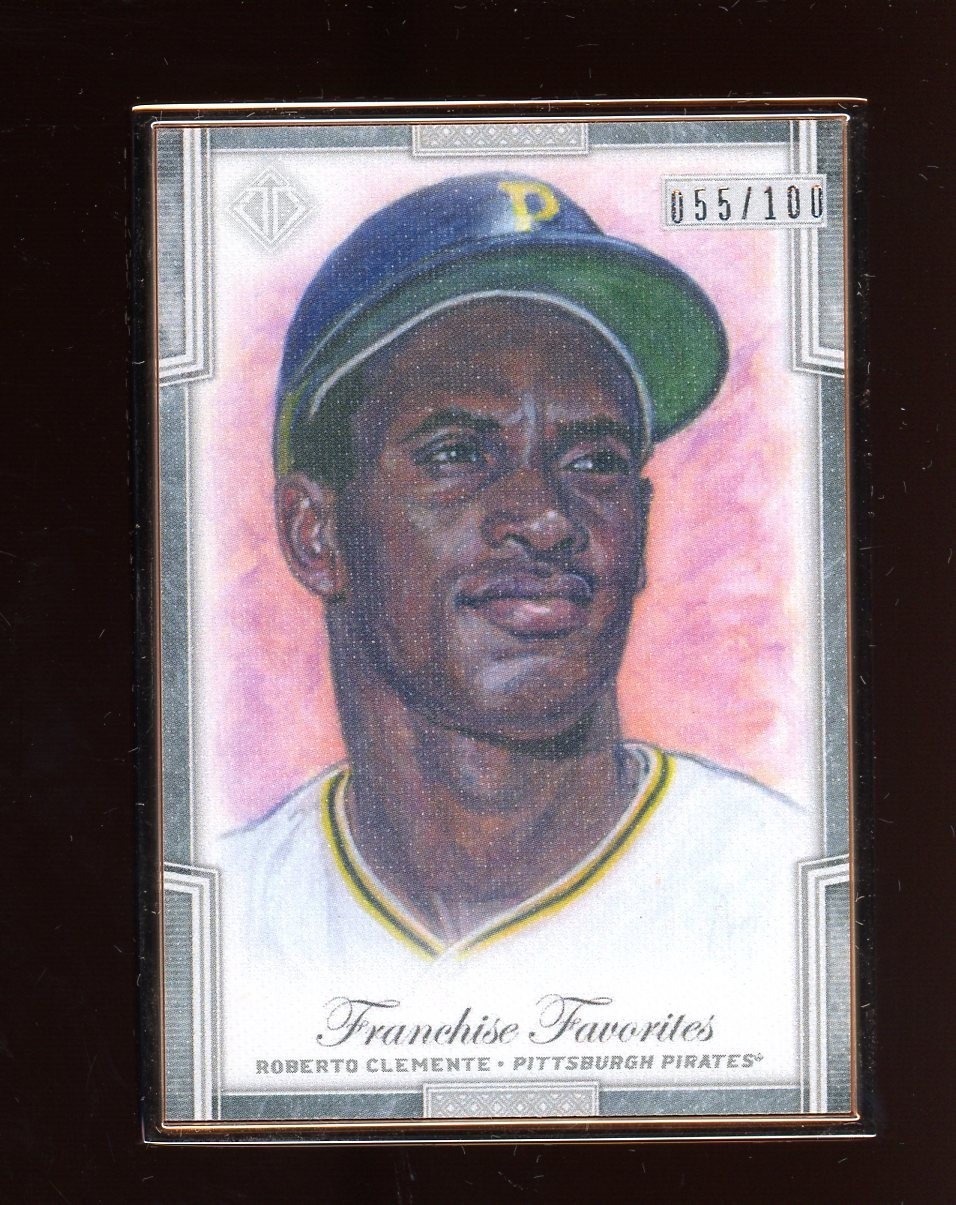 2019 Topps Transcendent Franchise Favorites Roberto Clemente Pirates HOF 55/100