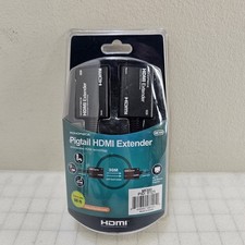 Monoprice HDMI Extender Using Cat5e or CAT6 Cable Extend Up to 98ft Brand New