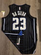 Tristan Da Silva Orlando Magic Autograph Signed Jersey! Psa Coa