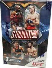 2025 TOPPS Stadium Club UFC BLASTER BOX