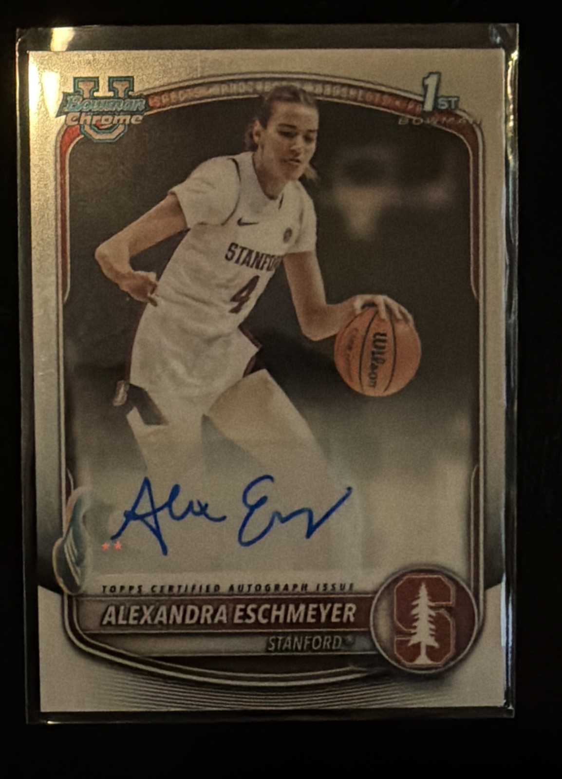 2025-26 Bowman - Chrome Prospect Autographs Alexandra Eschmeyer #CPA-AS (AU, RC)