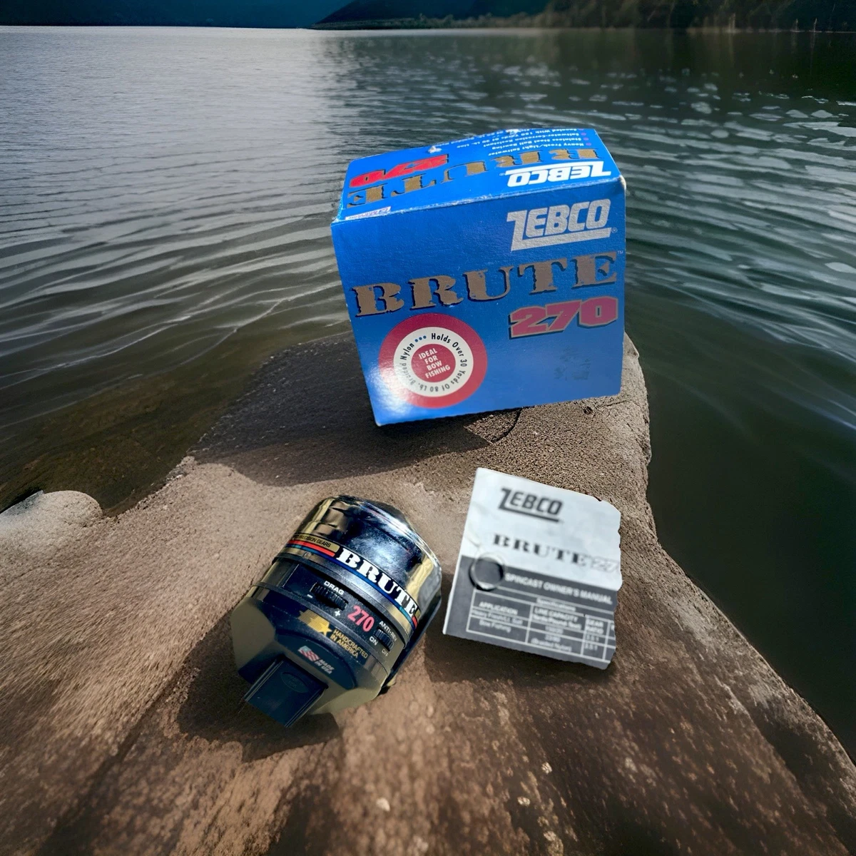 Vintage Zebco 270 Brute Spincast Reel