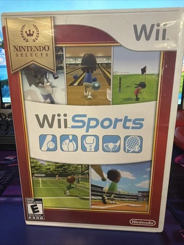 New ListingWii Sports Nintendo Selects Complete w/ Manual CIB Tested