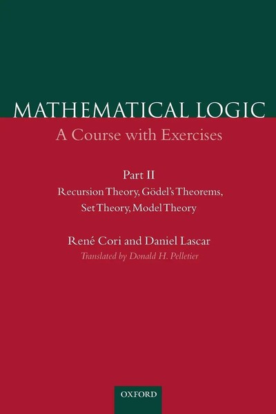 Mathematical Logic Rene Cori (U. A.) Taschenbuch Kartoniert / Broschiert 2001-image