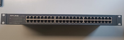 TP-Link SF-1048 Unmanaged 48 Port Switch 48x 100 Mbit IPMI OOB