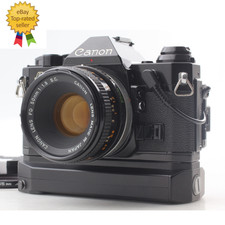   NEAR MINT  Canon AE-1 Program Film Camera FD 50mm F/1.8 S.C. From JAPAN