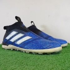 adidas Trainers Sz 9 Mens Blue ACE Tango 17+ Purecontrol Turf Soccer Cleat Shoes