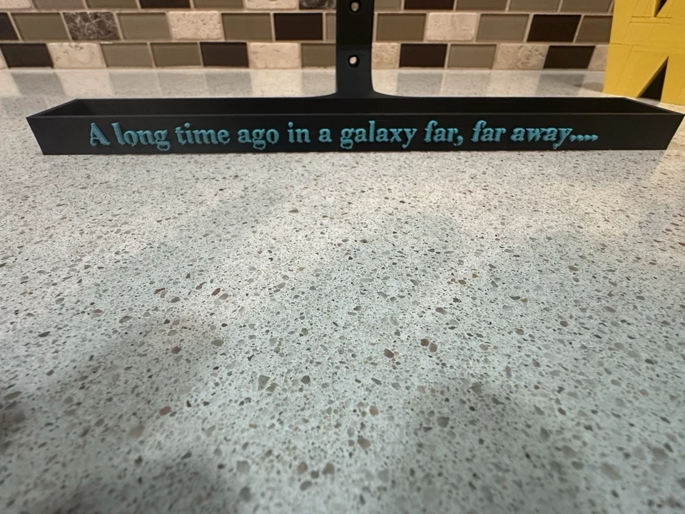 Estante de exhibición para Star Wars Lego set 75407 "STAR WARS LOGO" Foto 3 de 4