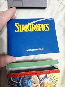 NES Nintendo StarTropics and Zoda's Revenge Lot - Tested Authentic Boxed