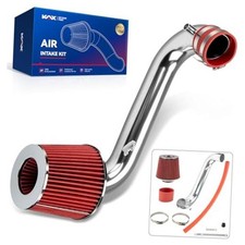 2.5 inch Cold Air Intake System Kit For Honda Civic L4 1.7L 2001-2005 Red