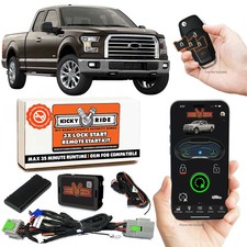 Remote Start Kit - Use Factory Fob Android Iphone Control App - 2021-23 F150