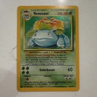 WOTC Pokemon TCG Venusaur 15/102 Base Set Holo Rare Unlimited 1999 English