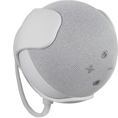 Echo Gear Wall Mount For Amazon Echo Dot 4th Gen - Model EGMA-EDM3l2-W2 White