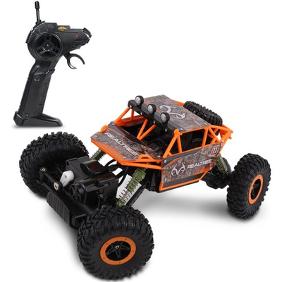 #ad Realtree: 1:16 Scale RC: Rock Crawler Edge Camo Blue 2.4 GHz Radio... $34.19