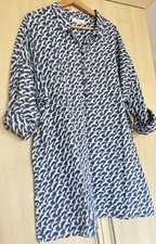 Seasalt Polpeor Tab Sleeve Shirt Blouse Tunic 18 Seagulls Ch54’ Birds