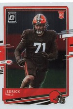 2020 PANINI - DONRUSS OPTIC JEDRICK WILLS RC CLEVELAND BROWNS #119 
