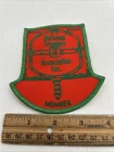 National Trappers Association Inc Member Patch 4” X 4” Red & Green NOS