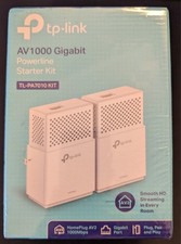 TP-Link AV1000 Gigabit-Powerline Ethernet Adapter TL-PA7017 KIT-NEW