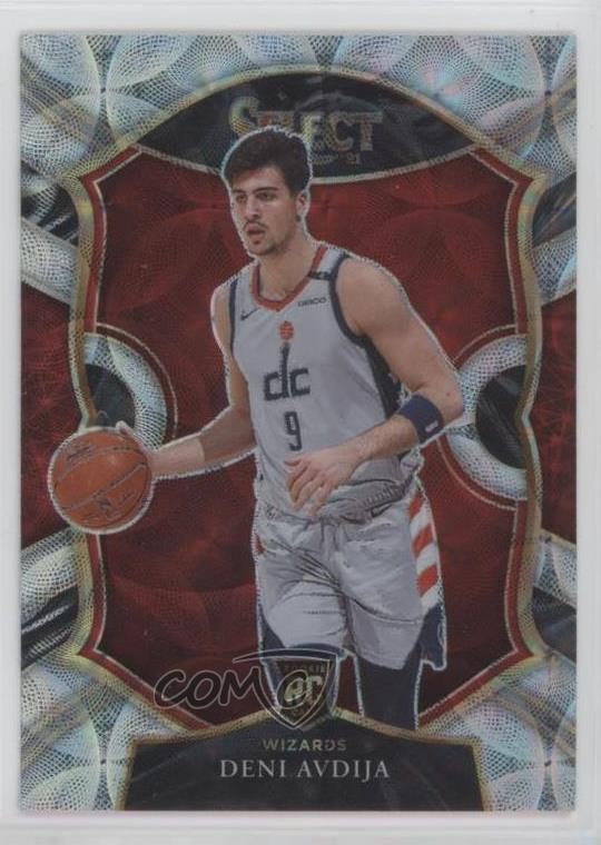 2020-21 Panini Select Concourse Scope Prizm Deni Avdija #69 02ez