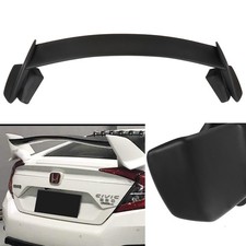 Fits 2016-2020 Honda Civic 10th Gen Hatchback Matte Black Wing Spoiler
