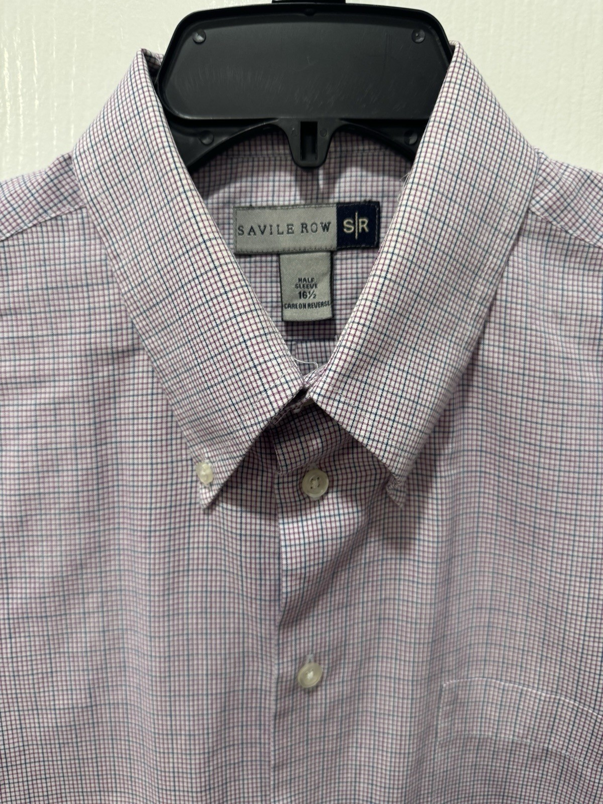 FILA Camicia Savile Row uomo taglia 16 1 2 bottoni manica corta