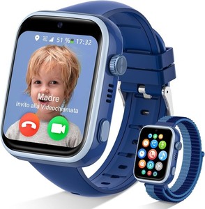 Sanorum / Swgota T40-D Kinder Smartwatch Uhr 4G Téléfon GPS WiFi SOS Appel vidéo