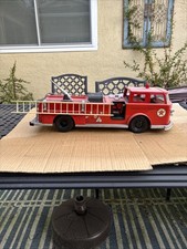 Vintage 1960s 24" Buddy L Texaco Fire Engine Truck Complete Good For Collection