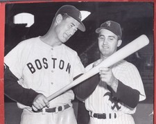 1957   TYPE 1   CHISOX   BILLY PIERCE    RED SOX   TED WILLIAMS