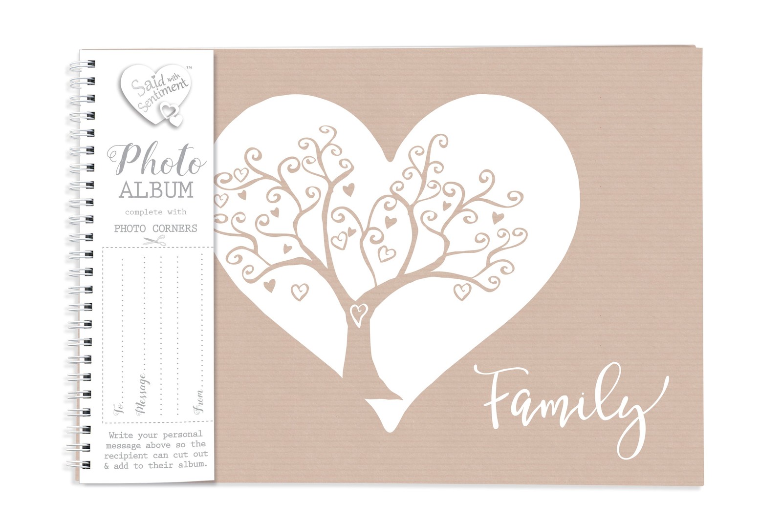 Said with Sentiment Photo Album - Family