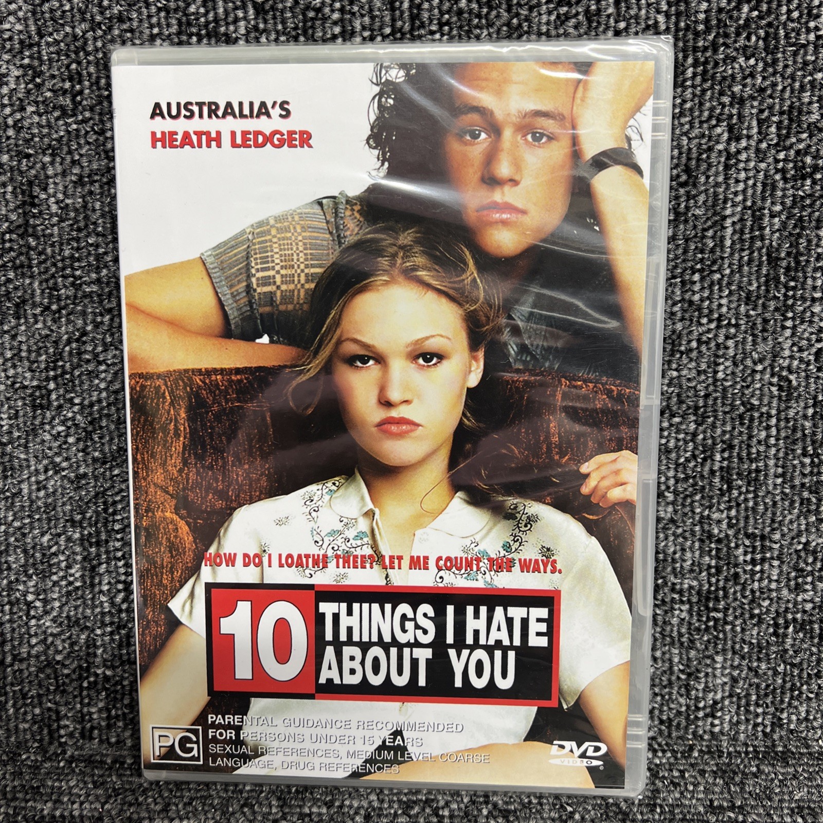 10 Things I Hate about You (DVD, 1999) Heath Ledger Region 4 Import Australia