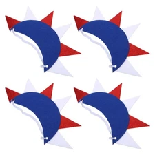  4pcs 4th Of July Headband Independence Day Hair Accessories Patriotic Party