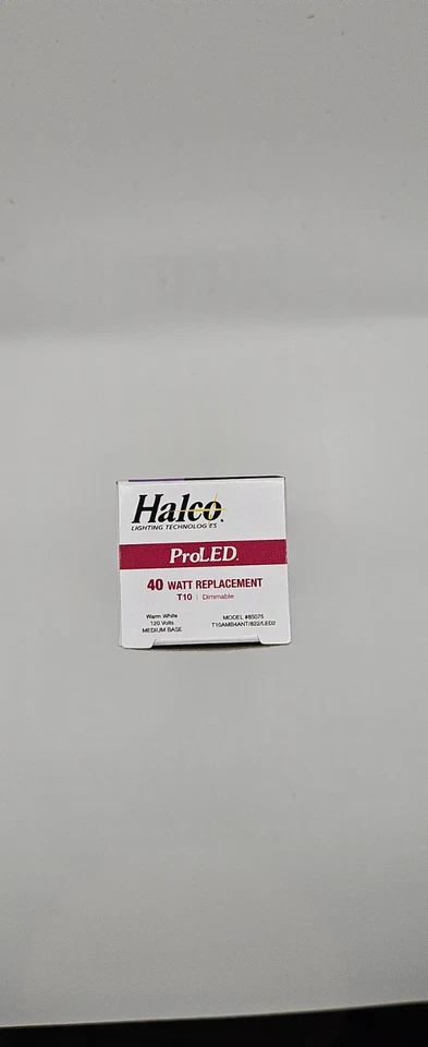 Halco T10AMB4ANT/822/LED2 85075 4.5W 120V 2200K E26 AMBER - 10-pack - Image 4 of 4