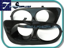 BMW E46 M-TECH MTECH 2D 4D CARBON FOG LAMP LIGHT COVER