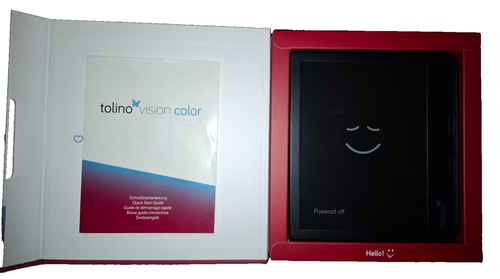 tolino vision color - eReader mit Farbdisplay, 32GB - Schwarz (Kundenrückläufer) - Bild 3 von 3