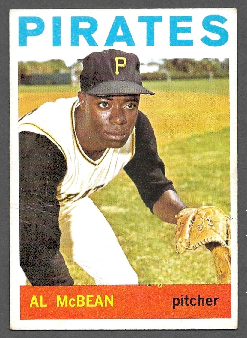 1964 Topps #525 Al McBean Pirates Great Looking VG Or Better
