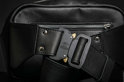 Borsa a tracolla in pelle borse vita uomo cerniera di POHVALIN - Foto 17 di 28
