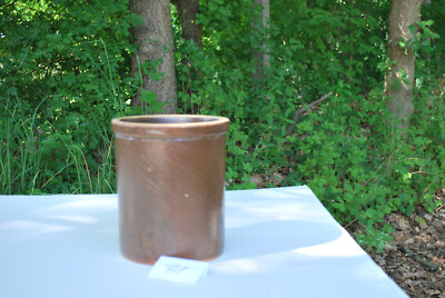 Antiker Pflanzentopf, Gartendeko, Steinguttopf, alter Tontopf,  Nr. 71