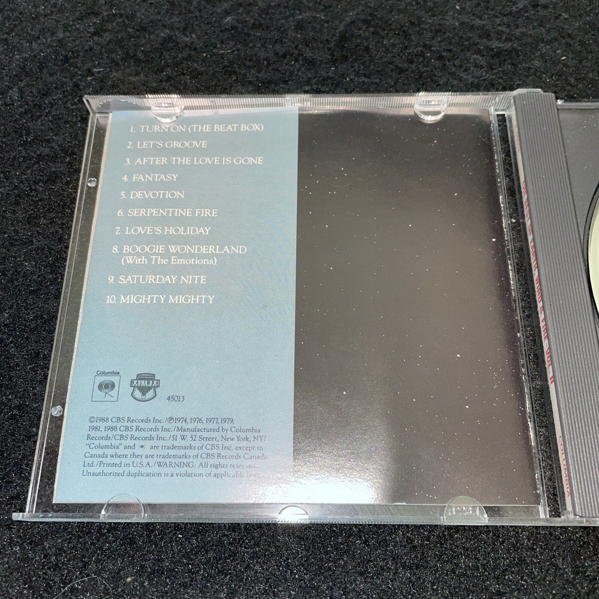 EARTH, WIND & FIRE • The Best Of (CK35647) | Volume II