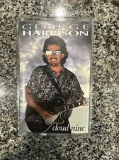 Vintage George Harrison "Cloud Nine" - Original 1987 Cassette! Beatles!
