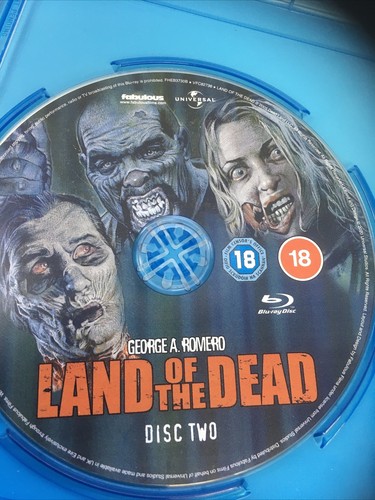 Land Of The Dead [Blu-ray] rare 2 disc fabulous films edition. vgc DISCS ONLY - Picture 4 of 4