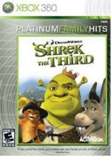 Shrek the Third Xbox 360 Game, Case, Manual (Complete)