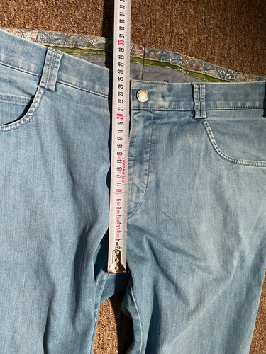Meyer Jeans Men Light Blue Lightweight Denim Straight W36 L30 - Picture 10 of 10