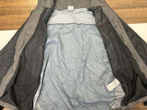 Columbia Mens XL Gray Windbreaker Rain Jacket Breathable - Picture 5 of 12