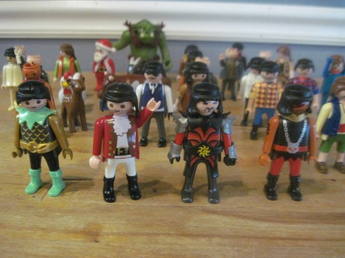 Geobra Playmobil People Animal Figures Ogre Santa Clause Cow Modern Vntg - Picture 10 of 12