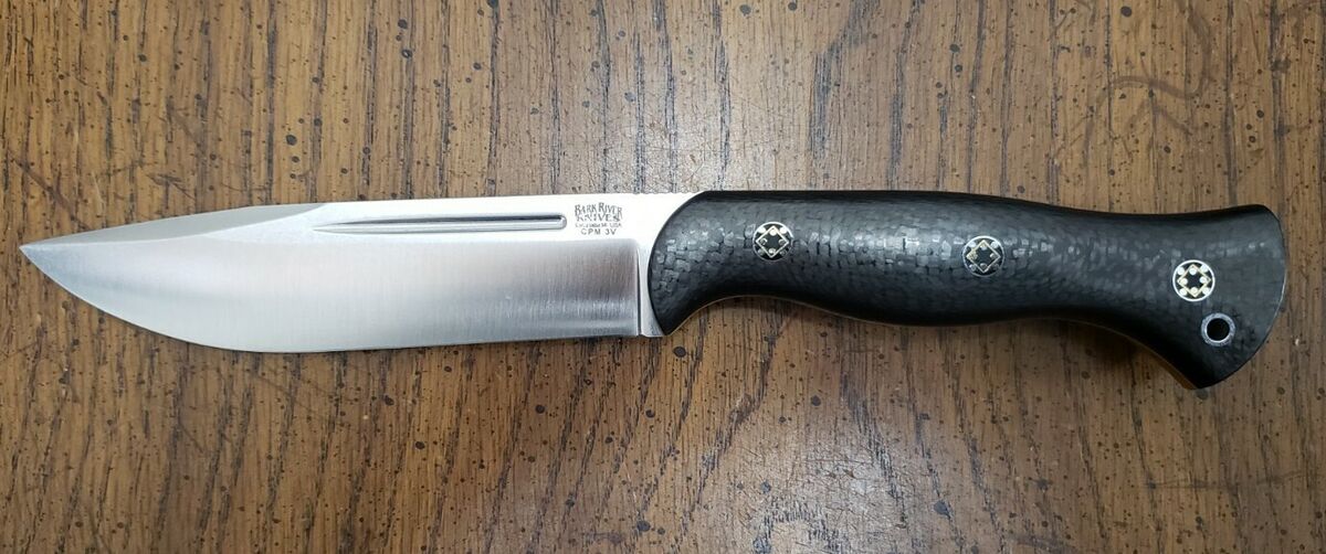 Bark River Knives Cub CPM 3V Steel Carbon Fiber Scales Bark River Knives Cub CPM 3V Steel Carbon Fiber Scales