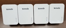 4 x Tenda PH3 Gigabit Powerline Adapters 1000AV 4K HD, HomePlug, Gaming, CCTV