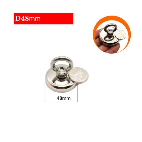Magnet 0-450Kg Salvage Recovery Neodymium Strong Hook Fishing Treasure Hunting - Picture 19 of 23