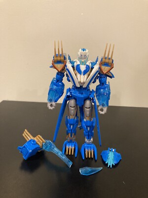 Transformers Prime Robots in Disguise Voyager Class THUNDERTRON Complete Broken