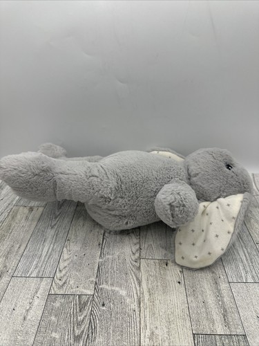 Cloud b or Best Made Toys grauer Plüschhase x Sterne Ohren Füße Stofftier Spielzeug - Bild 9 von 10