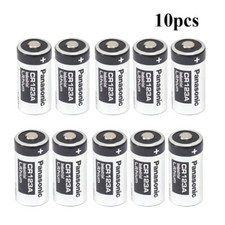10PCS3V Industrial Battery 1400mAh CR17345 DL123A EL123 For Panasonic CR123A